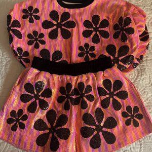 Queen of Sparkles Sequined Flower Set